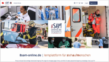 Überblick 8sam-online.de - von 8sam-online.de (Kooperationsprojekt Björn Steiger Stiftung & Netzwerk PSNV) - quofox